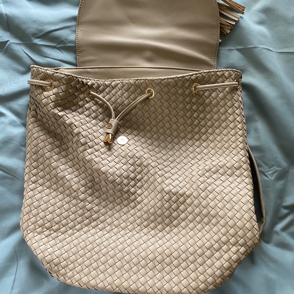 Deax lux | Pleather backpack | Neutral - Picture 2 of 5